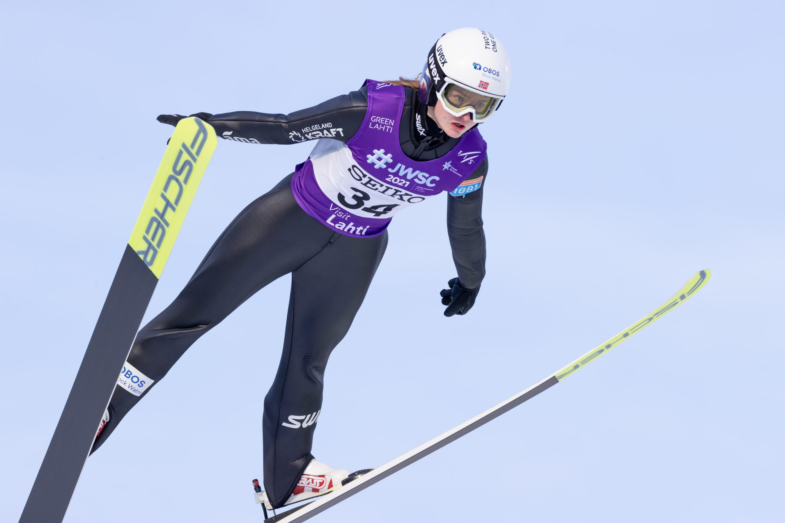Norway at the top after Women’s Nordic Combined Ski Jump Westvold