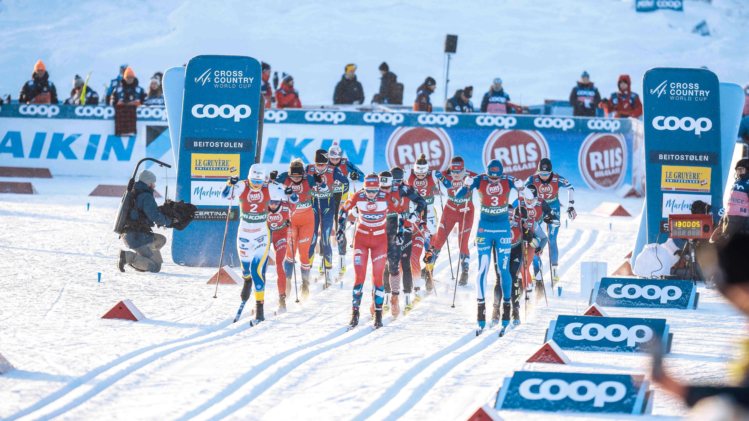 Maastohiihdon Maailmancupin Kisaviikonloppu Päätökseen 4x5km ...